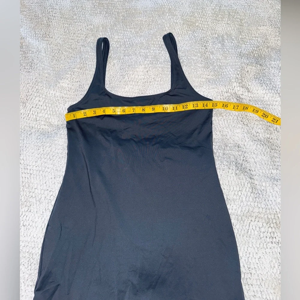 Skims swim one piece bodycon blue dress. Wear out or during the day.